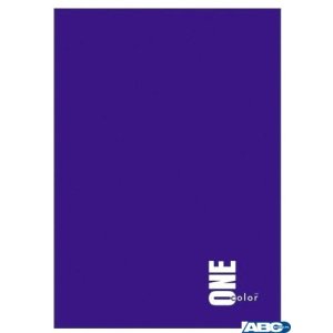 Brulion A5  96 kratka kol.ONE COLOR 0765 INTERDRUK