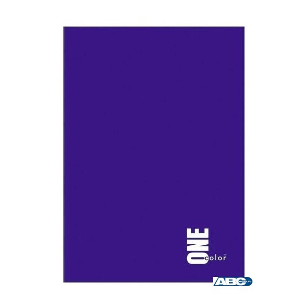 Brulion A5  96 kratka kol.ONE COLOR 0765 INTERDRUK