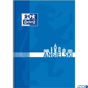 Brulion angielski A5 80k 90g kratka z marginesem 400128289 OXFORD