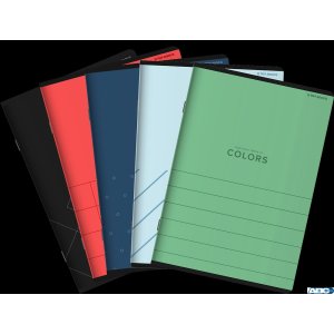 Zeszyt TOP COLORS A5 80K 70G kratka mix 400169185 Top 2000