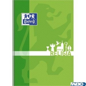 Brulion religia A5 80k 90g kratka z marginesem 400150857 OXFORD