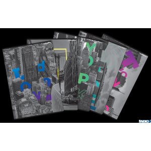 Zeszyt TOP CITY A5 60K 70G linia 400169500 Top 2000