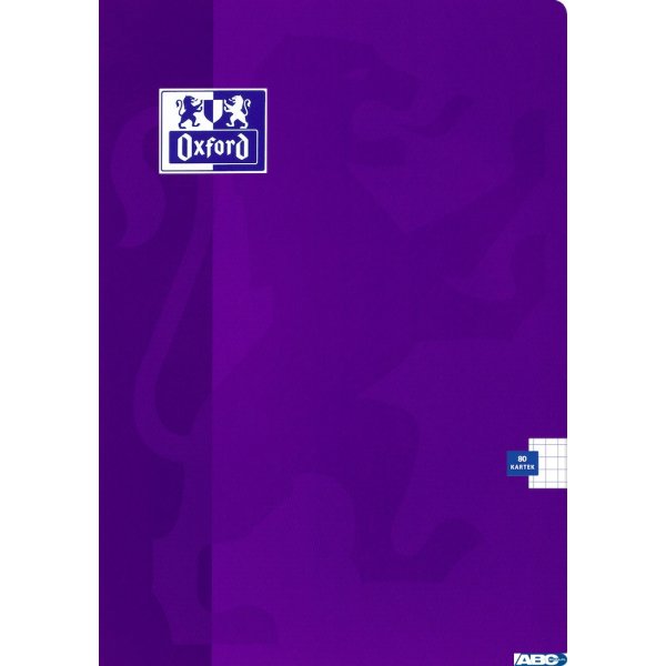Zeszyt A5 80k, linia z marginesem, OXFORD, ESSE 400026834