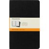 Zestaw 3 Zeszytów MOLESKINE Cahier Journals L (13x21cm) w linie, 80 stron, czarny