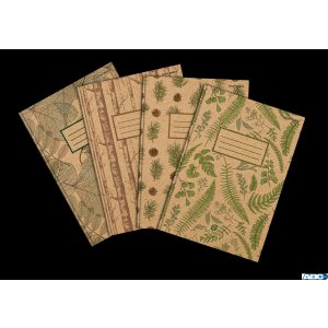 Brulion Go Green mo A5 96k 70g okładka kraft 300g kratka z marginesem 400153379 TOP-2000