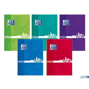 Brulion polski A5 80k 90g linia z marginesem 400128282 OXFORD
