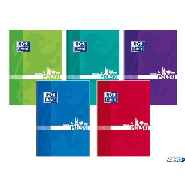 Brulion polski A5 80k 90g linia z marginesem 400128282 OXFORD