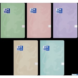 ZESZYT OXFORD TOUCH PASTEL A5 32K 90G L9M 400175350