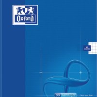 Zeszyt A5 60k, kratka z marginesem, OXFORD, INFINIUM 400026700