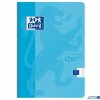 Brulion miękka oprawa TOUCH PASTEL A5 60k 90g kratka z marginesem niebieski 400151779 OXFORD