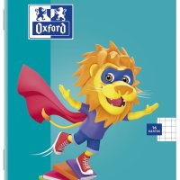 Zeszyt A5 16k, linia podwójna, OXFORD, LION 400106953