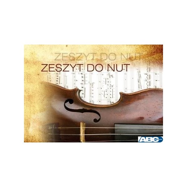 Zeszyt do nut A5 16k KRESKA