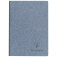 Zeszyt CLAIREFONTAINE Jeans&Cocoa, A6, 48 kartek, w linię, szyty grzbiet, niebieski