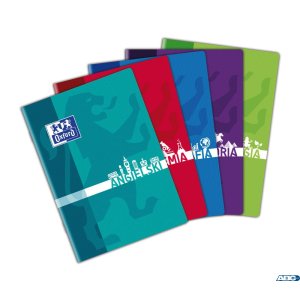 Zeszyt A5 60k, kratka z marginesem, OXFORD, geografia 400092592 (X)