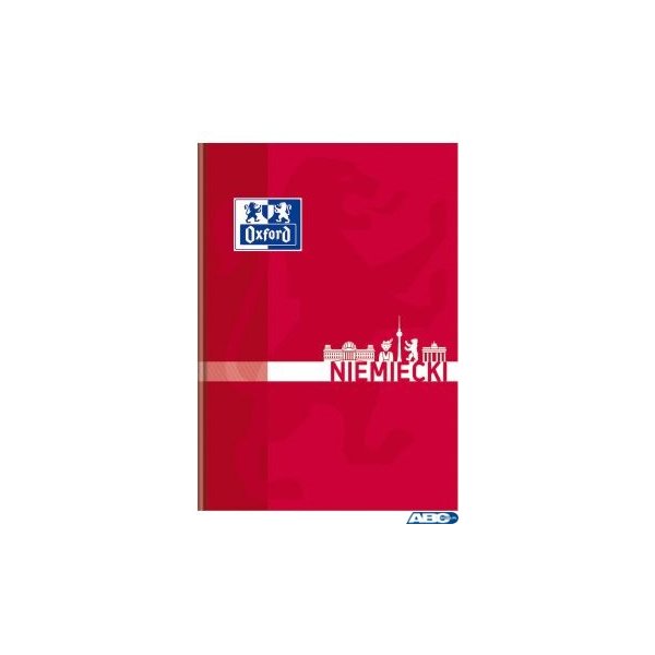 Brulion niemiecki A5 80k 90g kratka z marginesem 400150855 OXFORD
