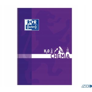 Brulion chemia A5 80k 90g kratka z marginesem 400128285 OXFORD