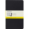 Zestaw 3 Zeszytów MOLESKINE Cahier Journals L (13x21cm) w kratkę, 80 strony, czarny