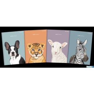 Brulion TOP ANIMAL SZY A5 96K 70G linia 400169480 Top 2000