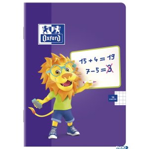 Zeszyt A5 16k, kratka, OXFORD, LION 400106952