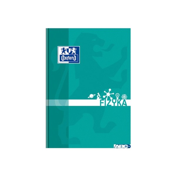 Brulion fizyka A5 80k 90g kratka z marginesem 400128288 OXFORD