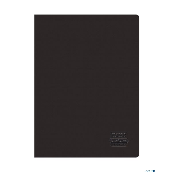 Zeszyt A4 60k. kratka rainbow classic czarny 9553983 Herlitz