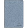 Zeszyt CLAIREFONTAINE Jeans&Cocoa, A4, 48 kartek, w linię, szyty grzbiet, niebieski