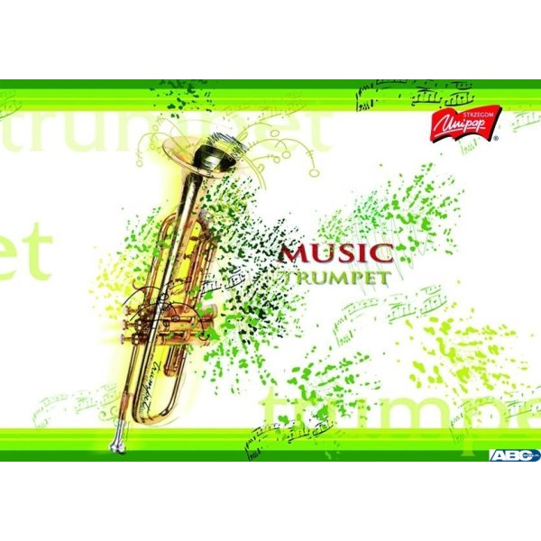 Zeszyt do nut A5 16k.UNIPAP