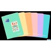 Zeszyt OXFORD PP EASYBOOK pastel A5 60k 90g mix linia z marginesem 400161236