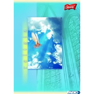 Zeszyt A5 60k kr.RELIGIA laminowany kratka *3036