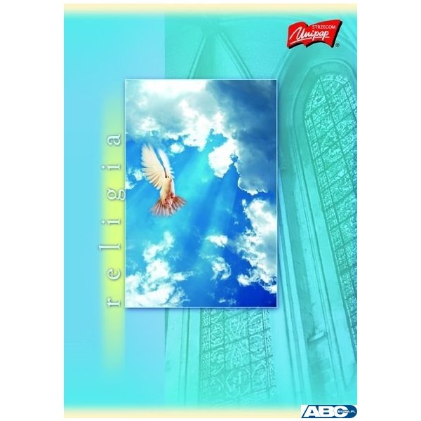 Zeszyt A5 60k kr.RELIGIA laminowany kratka *3036