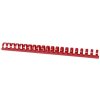 Grzbiety do bindowania OFFICE PRODUCTS, A4, 25mm (240 kartek), 50 szt., czerwony