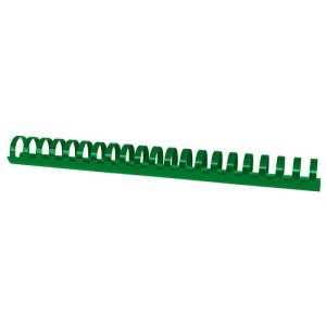 Grzbiety do bindowania OFFICE PRODUCTS, A4, 28,5mm (270 kartek), 50 szt., zielone