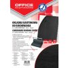 Okładki do bindowania OFFICE PRODUCTS, karton, A4, 250gsm, skóropodobne, 100szt., czarne