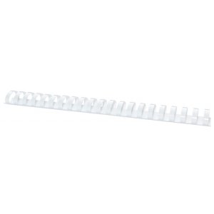 Grzbiety do bindowania OFFICE PRODUCTS, A4, 32mm (300 kartek), 50 szt., biały