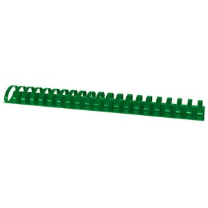 Grzbiety do bindowania OFFICE PRODUCTS, A4, 38mm (350 kartek), 50 szt., zielone