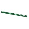 Grzbiety do bindowania OFFICE PRODUCTS, A4, 14mm (125 kartek), 100 szt., zielone
