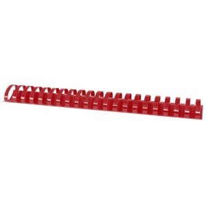 Grzbiety do bindowania OFFICE PRODUCTS, A4, 38mm (350 kartek), 50 szt., czerwone