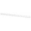 Grzbiety do bindowania OFFICE PRODUCTS, A4, 19mm (165 kartek), 100 szt., białe