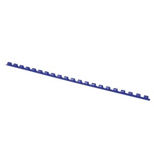 Grzbiety do bindowania OFFICE PRODUCTS, A4, 6mm (25 kartek), 100 szt., niebieskie