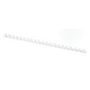 Grzbiety do bindowania OFFICE PRODUCTS, A4, 8mm (45 kartek), 100 szt., białe