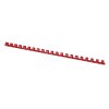 Grzbiety do bindowania OFFICE PRODUCTS, A4, 8mm (45 kartek), 100 szt., czerwone