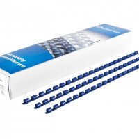 Grzbiet do bindowania DOTTS 10mm (100szt) niebieski