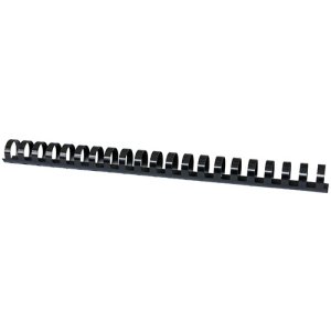 Grzbiety do bindowania OFFICE PRODUCTS, A4, 22mm (210 kartek), 50 szt., czarne