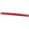 Grzbiety do bindowania OFFICE PRODUCTS, A4, 32mm (300 kartek), 50 szt., czerwone