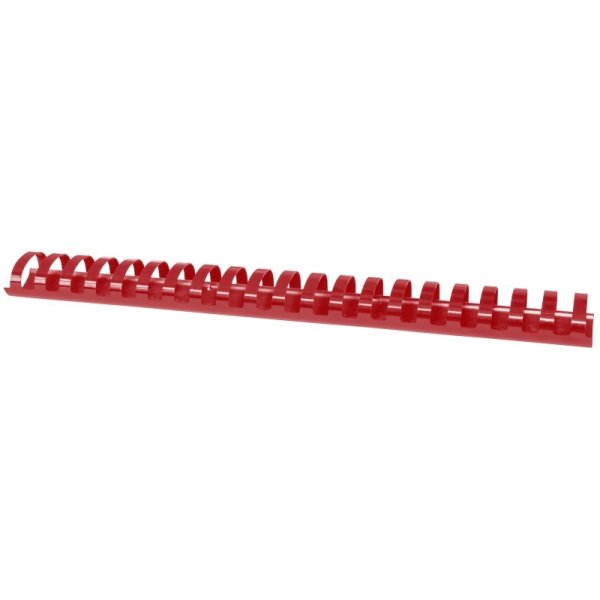 Grzbiety do bindowania OFFICE PRODUCTS, A4, 32mm (300 kartek), 50 szt., czerwone