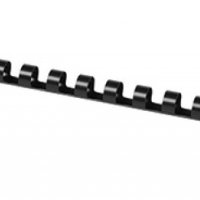 Grzbiety do bindowania OFFICE PRODUCTS, A4, 10mm (65 kartek), 100 szt., czarne