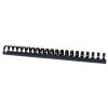 Grzbiety do bindowania OFFICE PRODUCTS, A4, 28,5mm (270 kartek), 50 szt., czarne