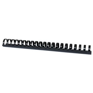 Grzbiety do bindowania OFFICE PRODUCTS, A4, 28,5mm (270 kartek), 50 szt., czarne