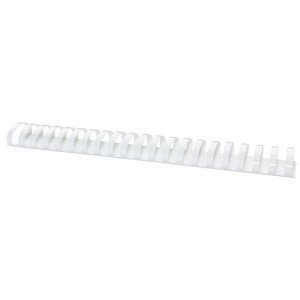 Grzbiety do bindowania OFFICE PRODUCTS, A4, 45mm (440 kartek), 50 szt., białe
