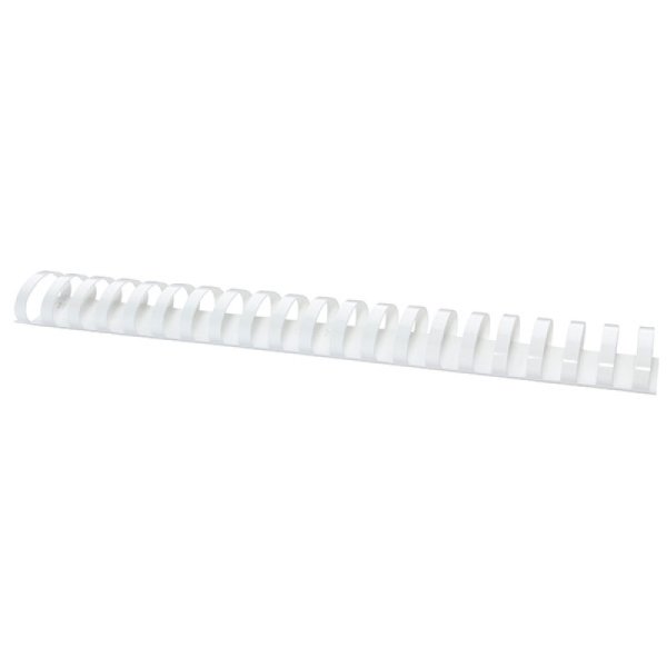 Grzbiety do bindowania OFFICE PRODUCTS, A4, 45mm (440 kartek), 50 szt., białe